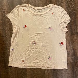 American Eagle Floral Soft & Sexy shirt